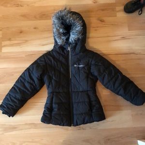 Columbia Black XXS (4/5) winter jacket